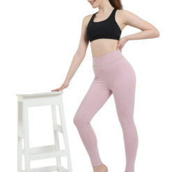 Peach leggings for women Compression pant high waist