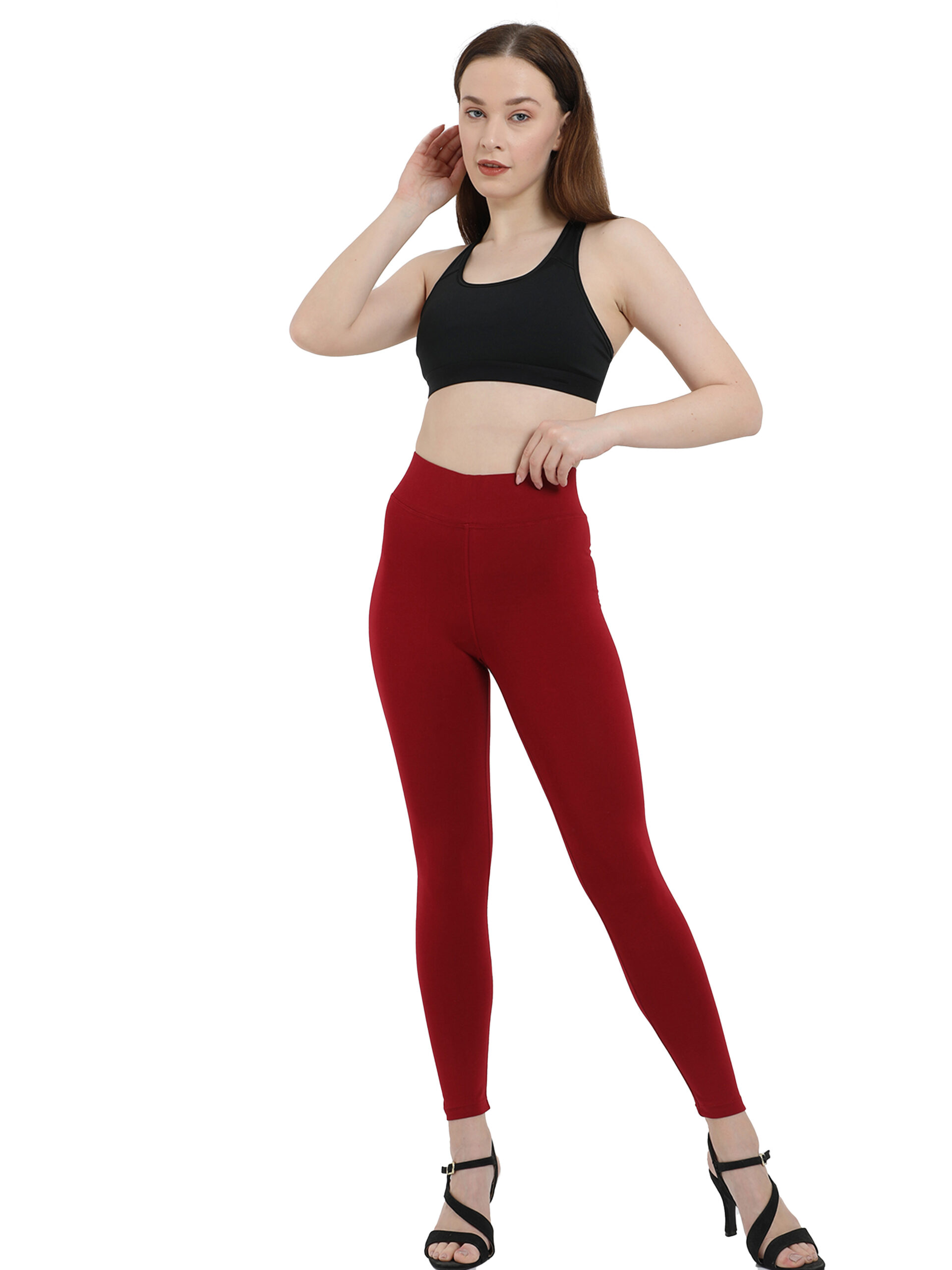 Meroon leggings for women Compression pant high waist - Belore Slims