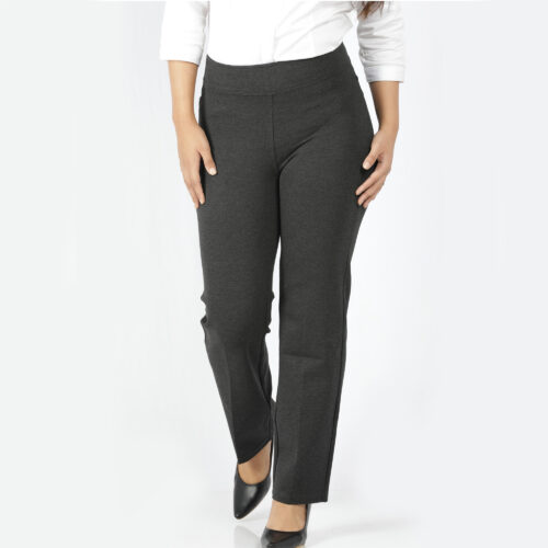women trouser front charcoal