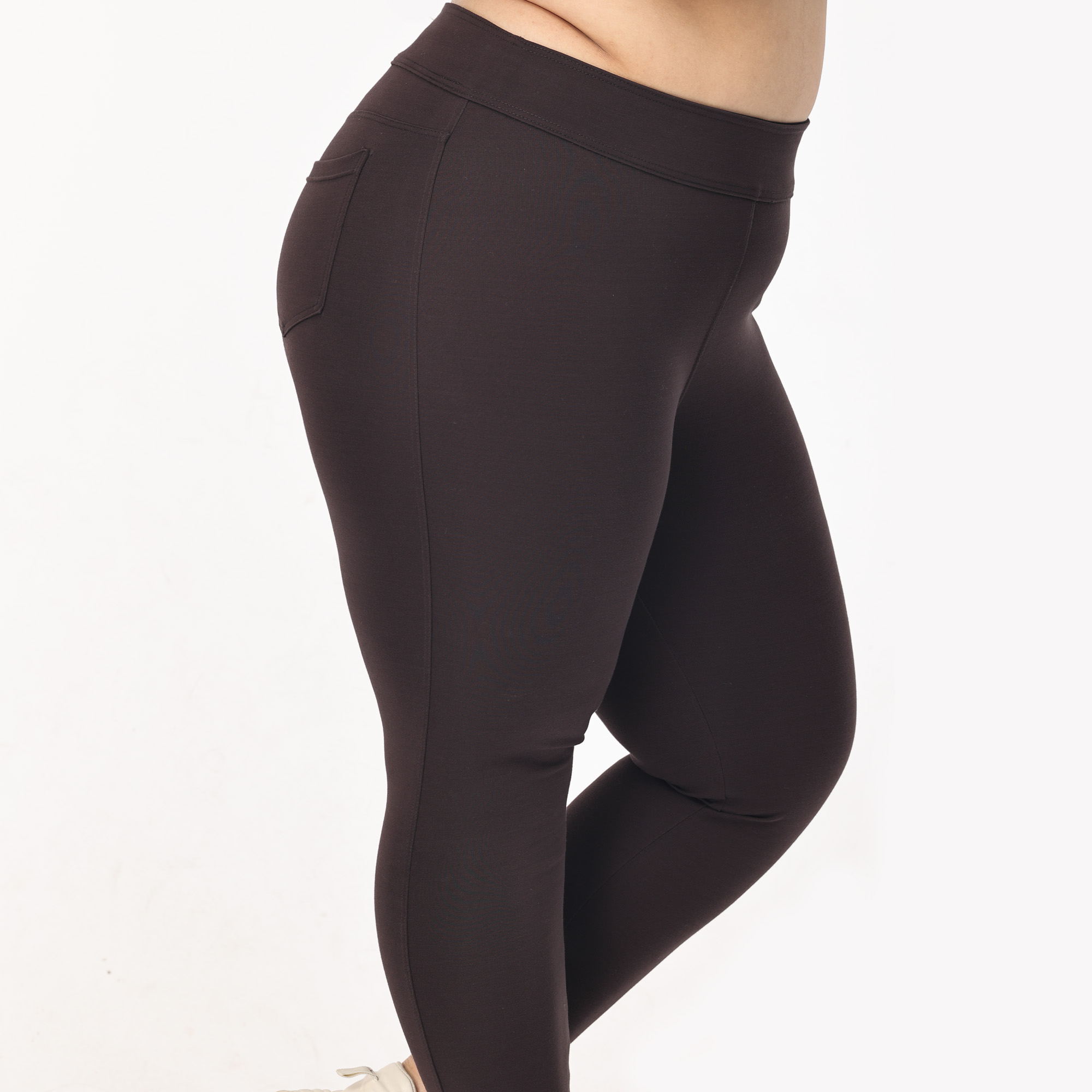 High Waist Black Women Plus Size Compression Jeggings, Slim Fit, Casual Wear  at Rs 2899 in Bengaluru