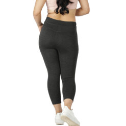 Brown shorts women - Plus size active shape wear-2 back pockets