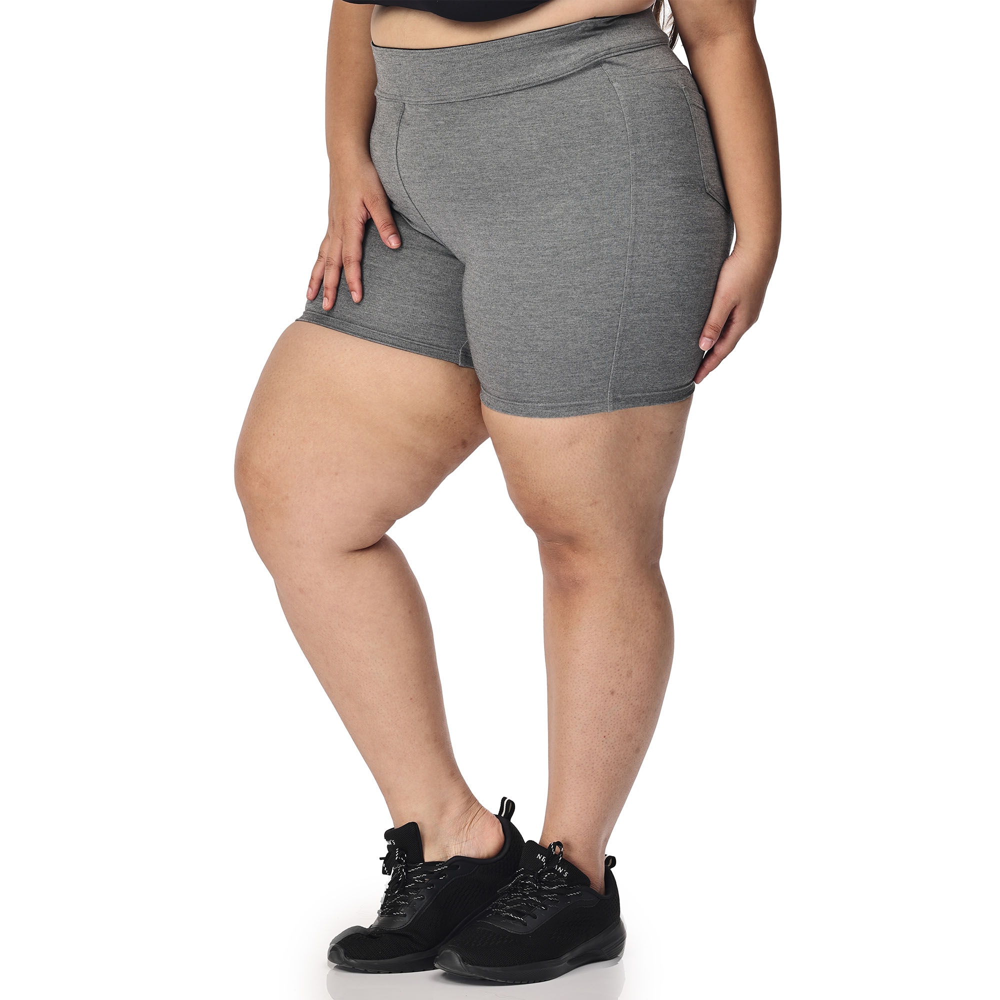 Black Grey Blue Women Gym Shorts at Rs 200/piece in Pune